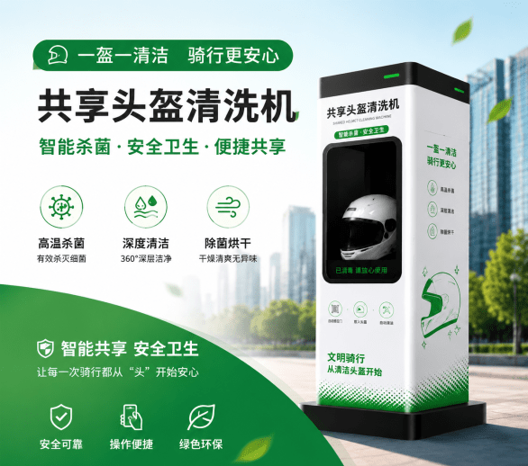 共享头盔清洗机市场前景图